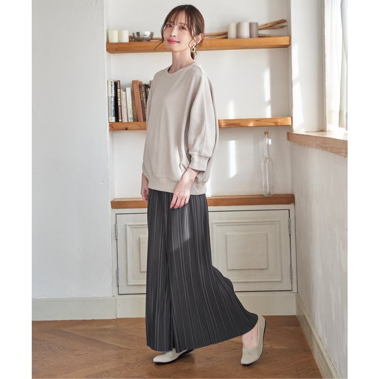 タックフライスドルマンプルオーバー | ikka  | 詳細画像4 