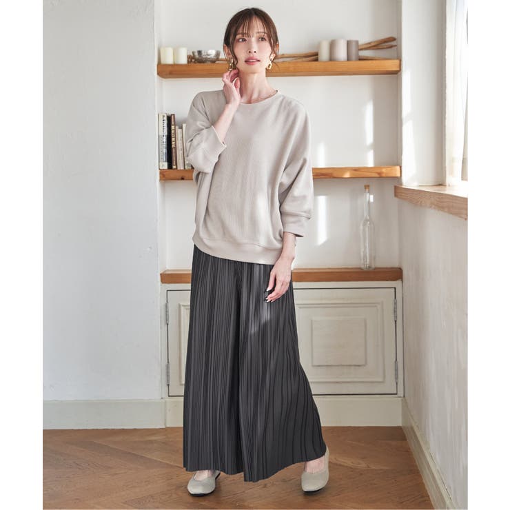 タックフライスドルマンプルオーバー | ikka  | 詳細画像5 