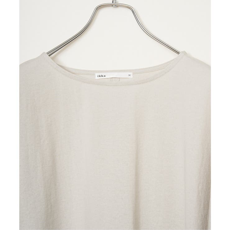 冷感梨地バックスリットプルオーバー | ikka  | 詳細画像34 