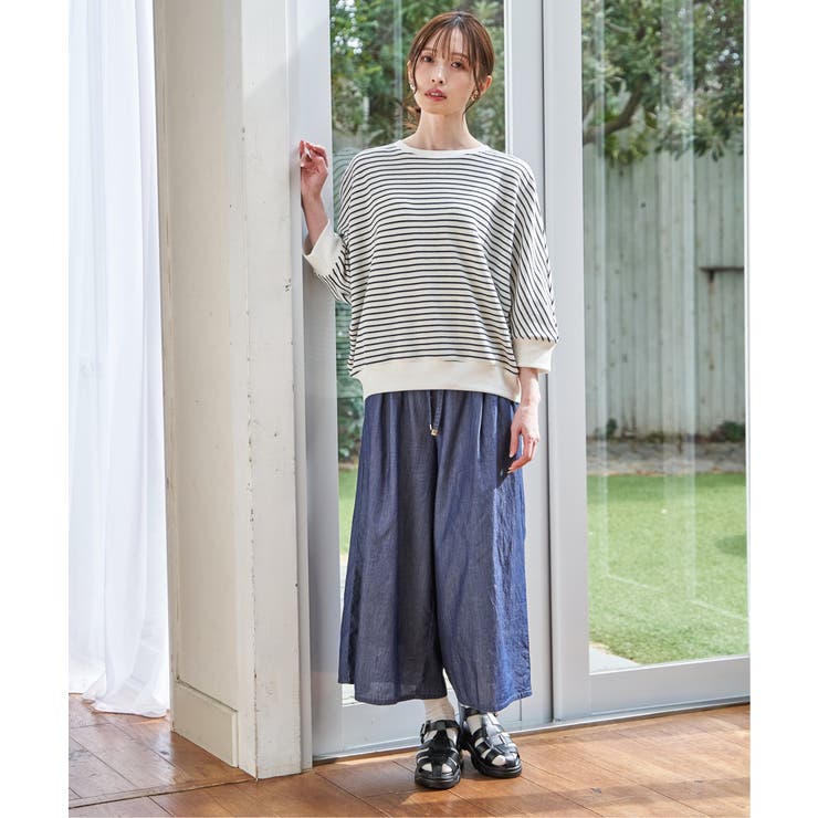 タックフライスドルマンプルオーバー | ikka  | 詳細画像6 