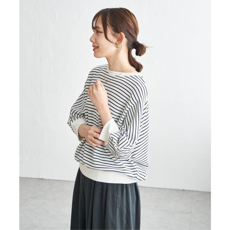 タックフライスドルマンプルオーバー | ikka  | 詳細画像8 