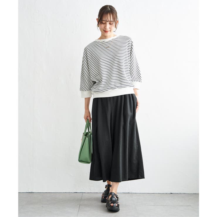 タックフライスドルマンプルオーバー | ikka  | 詳細画像11 