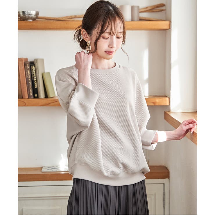 タックフライスドルマンプルオーバー | ikka  | 詳細画像17 