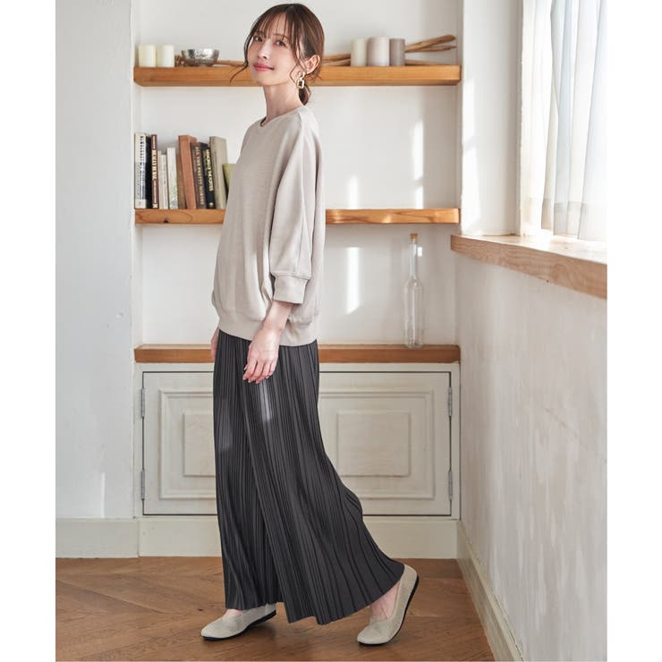 タックフライスドルマンプルオーバー | ikka  | 詳細画像18 