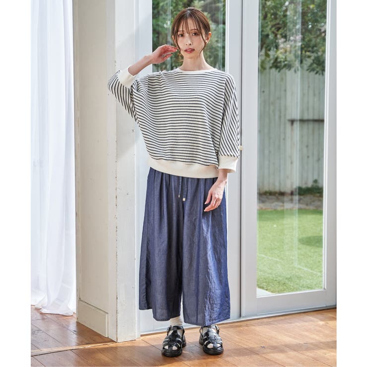 タックフライスドルマンプルオーバー | ikka  | 詳細画像4 