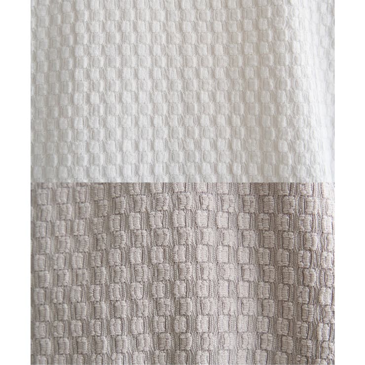 幾何学柄ジャカード半袖プルオーバー 【親子コーデ】  | ikka  | 詳細画像39 