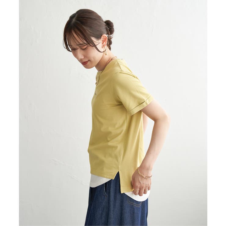 【雑誌InRed6月号掲載】鹿の子裾レイヤードプルオーバー【接触冷感】 | ikka  | 詳細画像21 