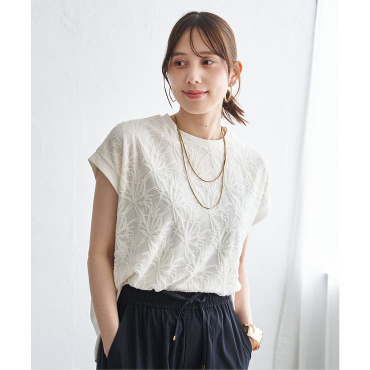 【お得だ値】フロントレース切り替えプルオーバー【接触冷感／親子コーデ】 | ikka  | 詳細画像11 