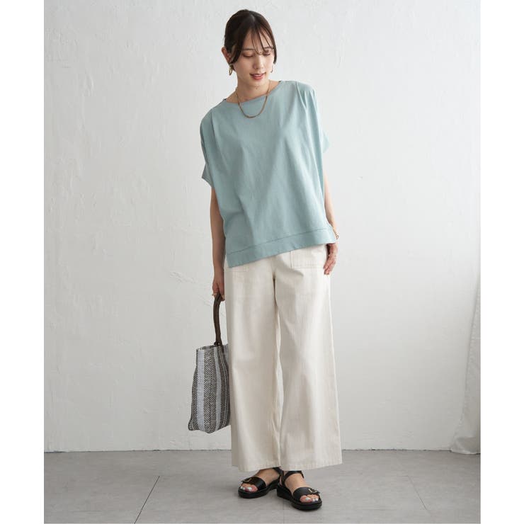 【お得だ値】冷感ショルダータックプルオーバー | ikka  | 詳細画像12 