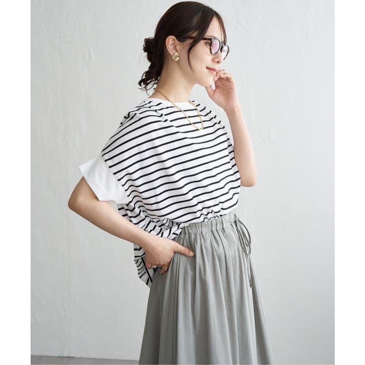 【お得だ値】冷感ショルダータックプルオーバー | ikka  | 詳細画像17 