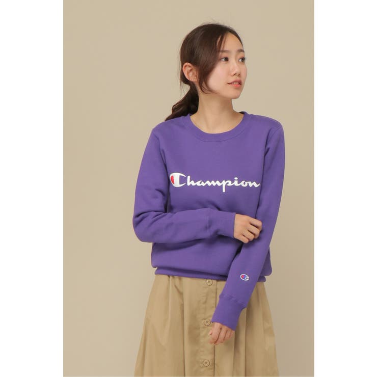 Champion チャンピオン ロゴプリントスウェット[品番：IKAW0006170]｜ikka （イッカ）のレディースファッション通販