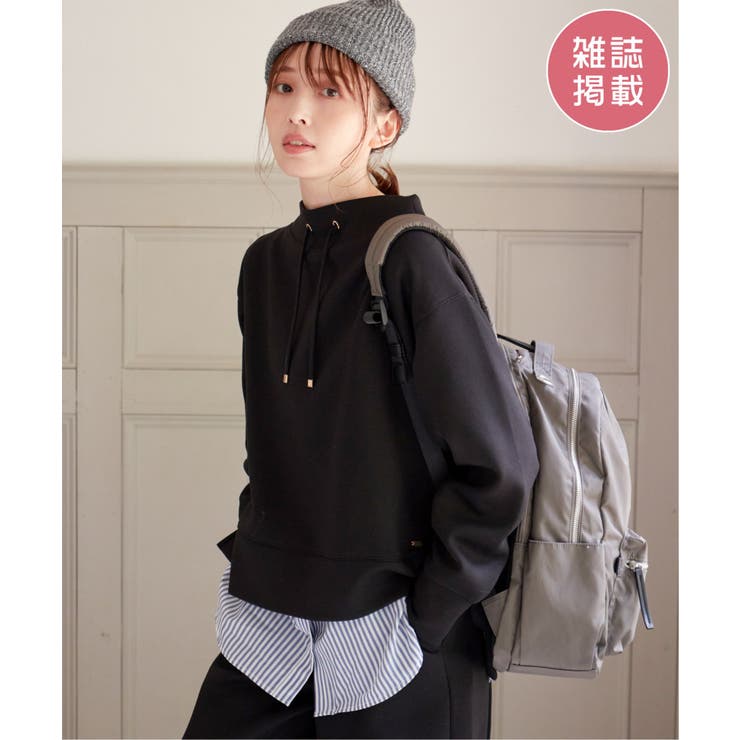 ブラック | 【雑誌InRed11月号掲載】GOKU楽ダンボールスピンドル【洗濯機で洗える 親… | ikka 