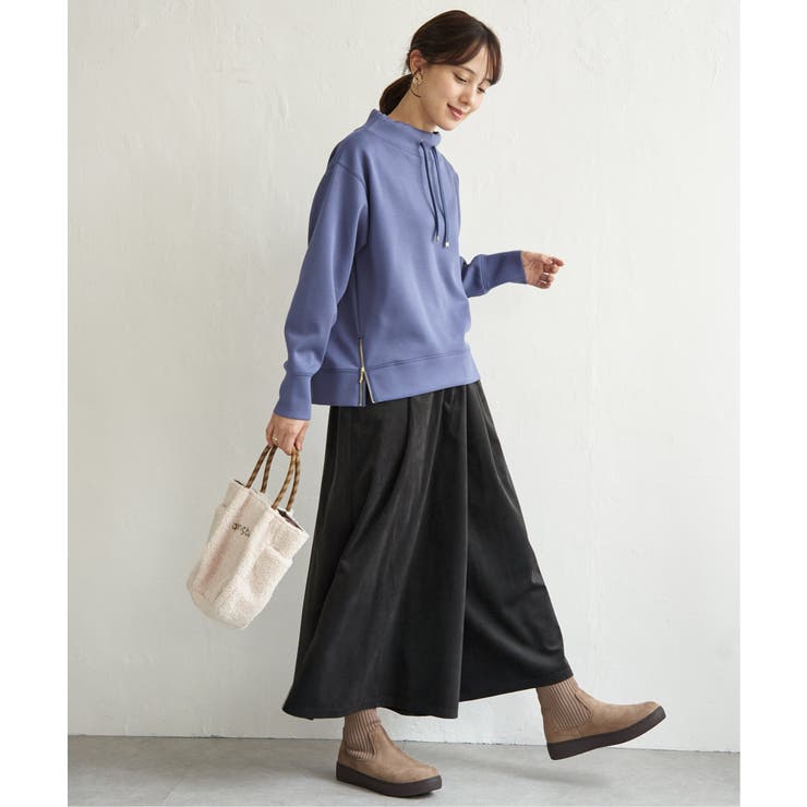 【雑誌InRed11月号掲載】GOKU楽鹿の子ダンボールプルオーバー【洗濯機で洗… | ikka  | 詳細画像23 