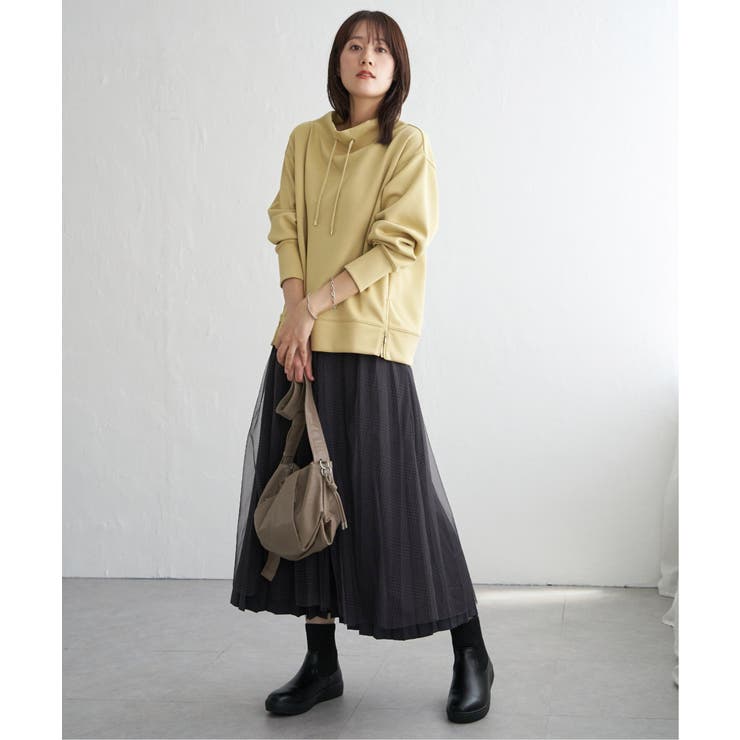 【雑誌InRed11月号掲載】GOKU楽鹿の子ダンボールプルオーバー【洗濯機で洗… | ikka  | 詳細画像26 