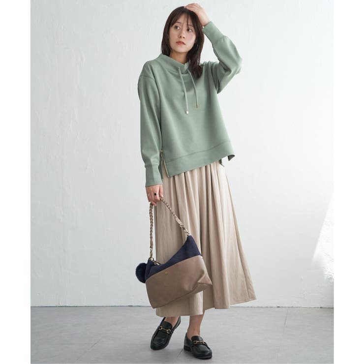 【雑誌InRed11月号掲載】GOKU楽鹿の子ダンボールプルオーバー【洗濯機で洗… | ikka  | 詳細画像27 