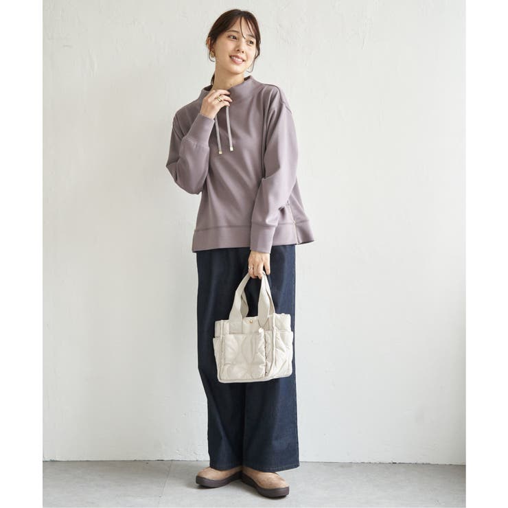 【雑誌InRed11月号掲載】GOKU楽鹿の子ダンボールプルオーバー【洗濯機で洗… | ikka  | 詳細画像29 