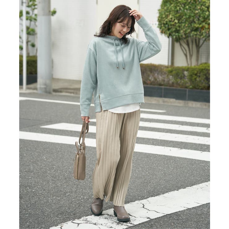 【雑誌InRed12月号掲載】フェイクスエードスピンドルプルオーバー | ikka  | 詳細画像23 