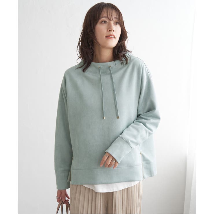 【雑誌InRed12月号掲載】フェイクスエードスピンドルプルオーバー | ikka  | 詳細画像24 