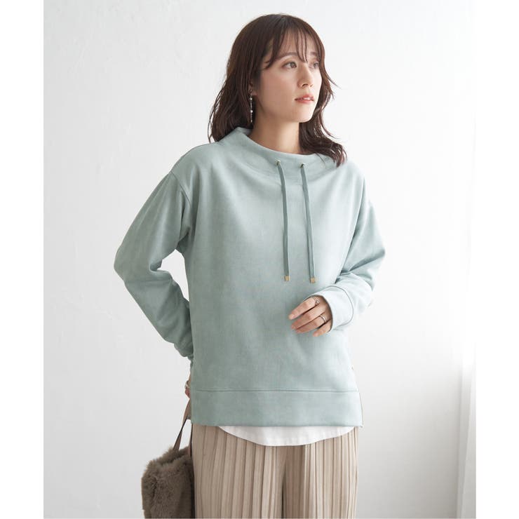 【雑誌InRed12月号掲載】フェイクスエードスピンドルプルオーバー | ikka  | 詳細画像25 