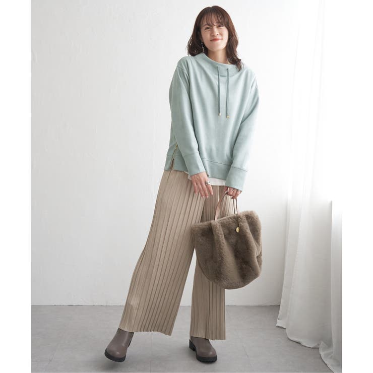 【雑誌InRed12月号掲載】フェイクスエードスピンドルプルオーバー | ikka  | 詳細画像26 