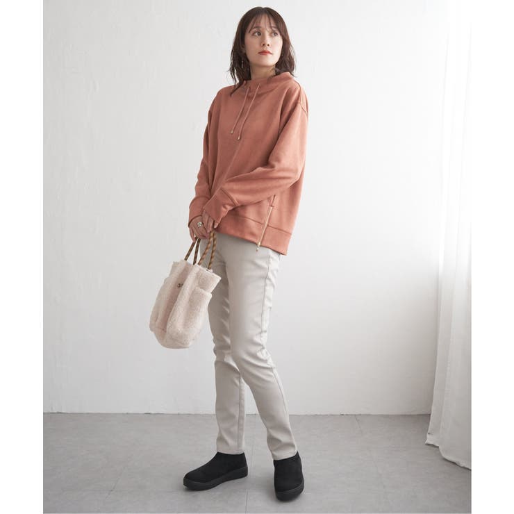 【雑誌InRed12月号掲載】フェイクスエードスピンドルプルオーバー | ikka  | 詳細画像28 