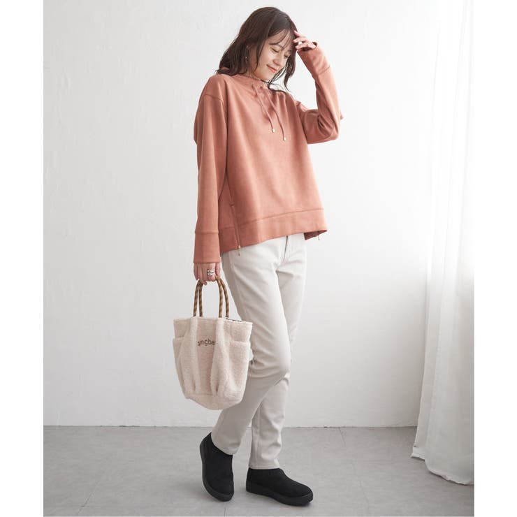 【雑誌InRed12月号掲載】フェイクスエードスピンドルプルオーバー | ikka  | 詳細画像29 