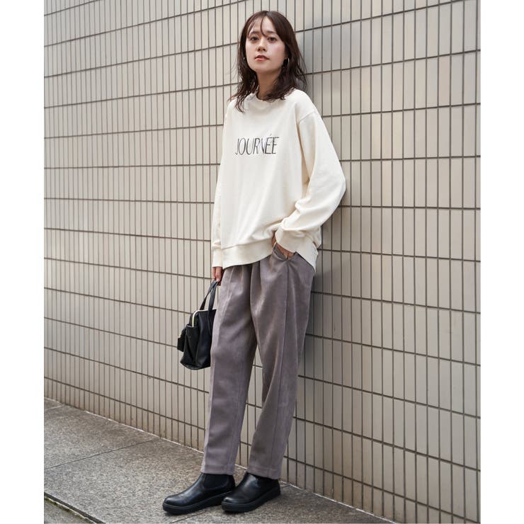 裏毛ロゴフォトスウェット | ikka  | 詳細画像6 