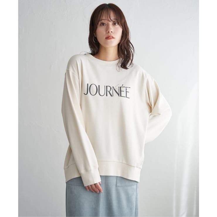 裏毛ロゴフォトスウェット | ikka  | 詳細画像7 