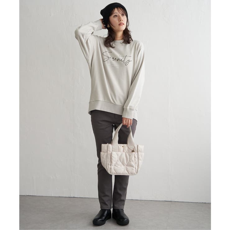 裏毛ロゴフォトスウェット | ikka  | 詳細画像13 