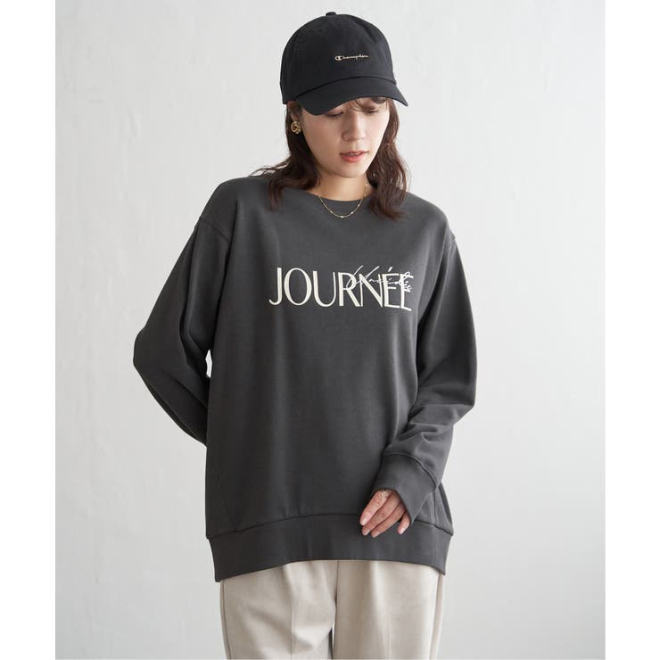 裏毛ロゴフォトスウェット | ikka  | 詳細画像14 