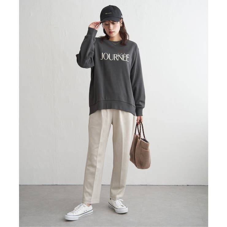 裏毛ロゴフォトスウェット | ikka  | 詳細画像15 