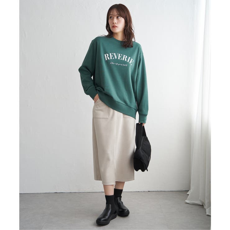 裏毛ロゴフォトスウェット | ikka  | 詳細画像18 