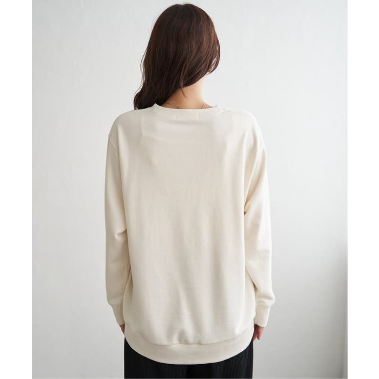 裏毛ロゴフォトスウェット | ikka  | 詳細画像24 