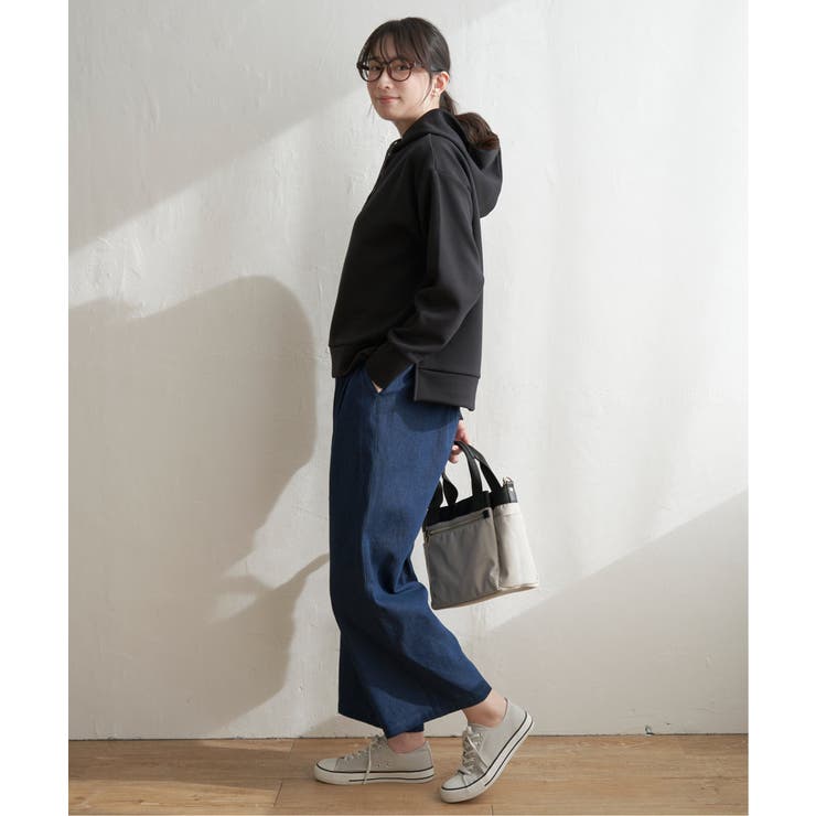 GOKU楽ダンボールニットフードパーカー | ikka  | 詳細画像7 