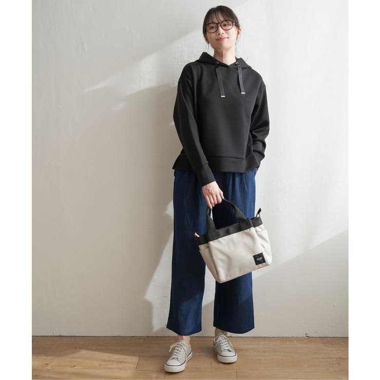 GOKU楽ダンボールニットフードパーカー | ikka  | 詳細画像8 