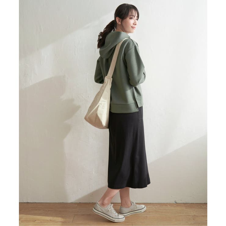 GOKU楽ダンボールニットフードパーカー | ikka  | 詳細画像14 