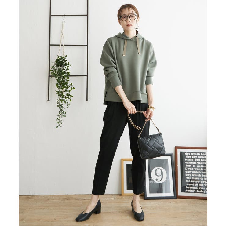 GOKU楽ダンボールニットフードパーカー | ikka  | 詳細画像20 