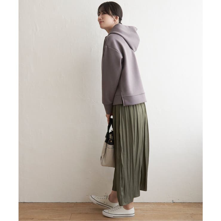 GOKU楽ダンボールニットフードパーカー | ikka  | 詳細画像22 