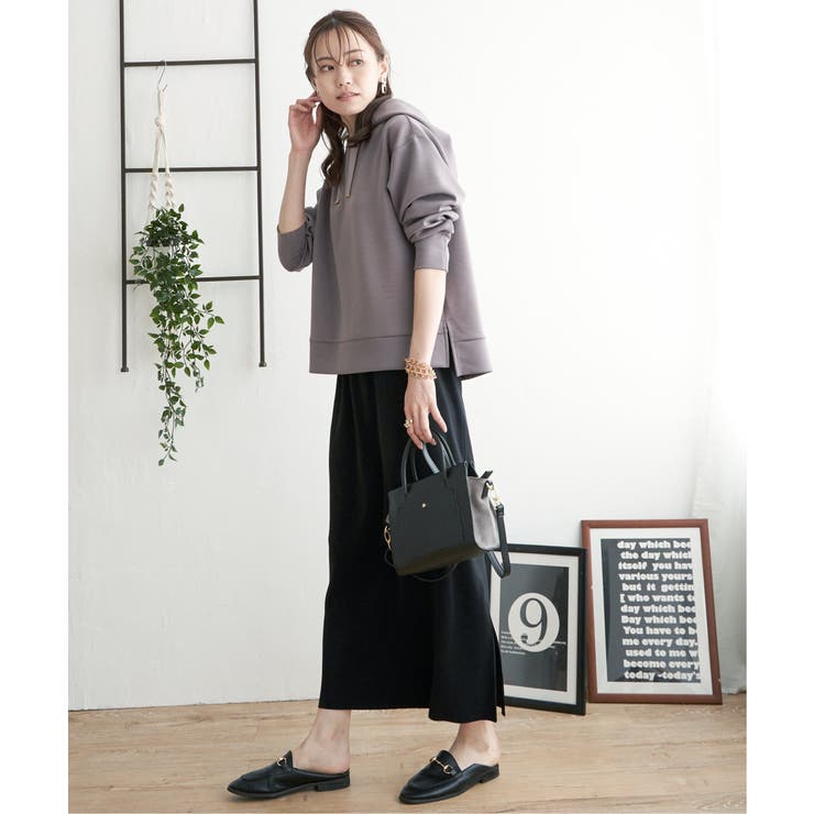 GOKU楽ダンボールニットフードパーカー | ikka  | 詳細画像25 