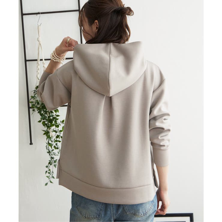 GOKU楽ダンボールニットフードパーカー | ikka  | 詳細画像27 