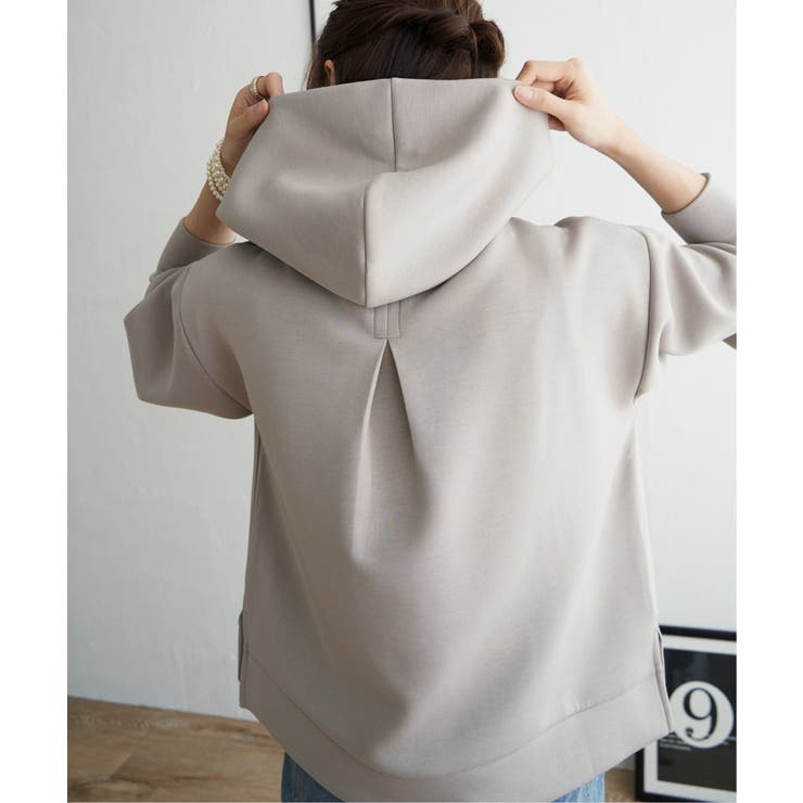 GOKU楽ダンボールニットフードパーカー | ikka  | 詳細画像29 