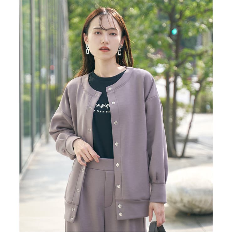 洗濯機で洗える】GOKU楽ダンボールカーディガン[品番：IKAW0021071