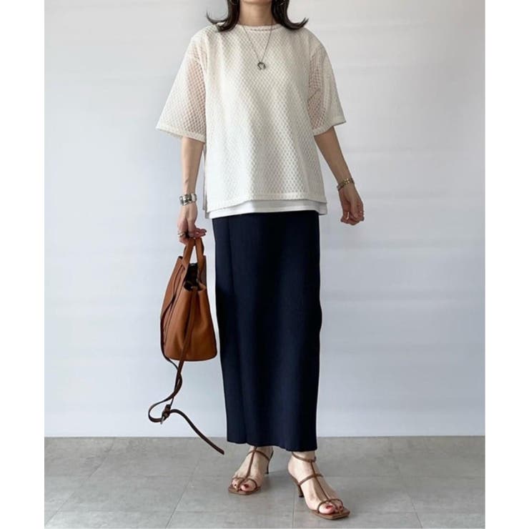 【雑誌InRed6月号掲載】レースアンサンブルプルオーバー【2点セット 親子コー… | ikka  | 詳細画像15 