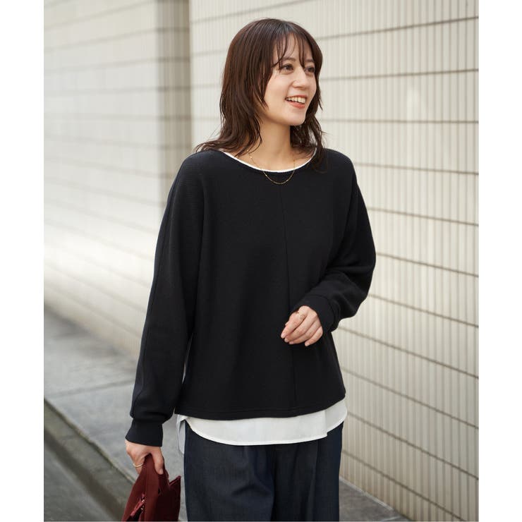 ブラック | サカリバプルオーバーアンサンブル | ikka 