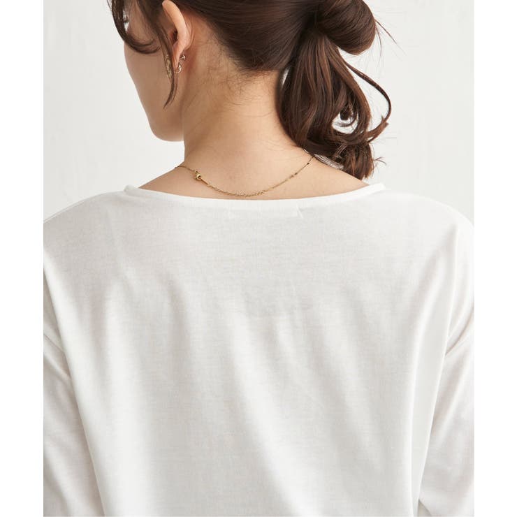 【2点セット】シア?ロゴプリント 7分袖プルオーバーセット | ikka  | 詳細画像37 