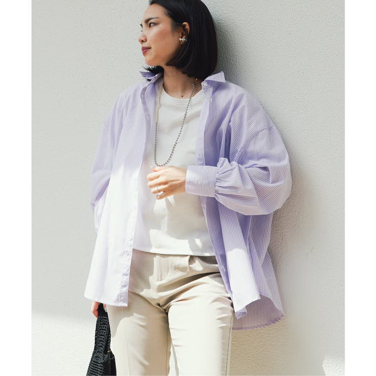 ストライプシャツチュニック 品番 Ikaw Ikka イッカ のレディースファッション通販 Shoplist ショップリスト