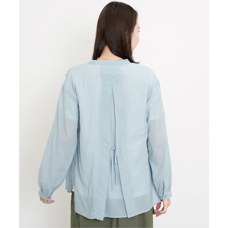 【雑誌InRed5月号掲載】シアーバックリボンブラウス | ikka  | 詳細画像10 