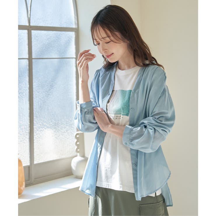 【雑誌InRed5月号掲載】シアーバックリボンブラウス | ikka  | 詳細画像41 