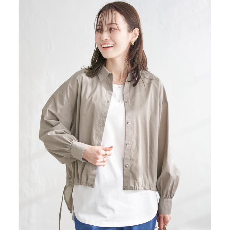 ドロストロングテールシャツ | ikka  | 詳細画像8 