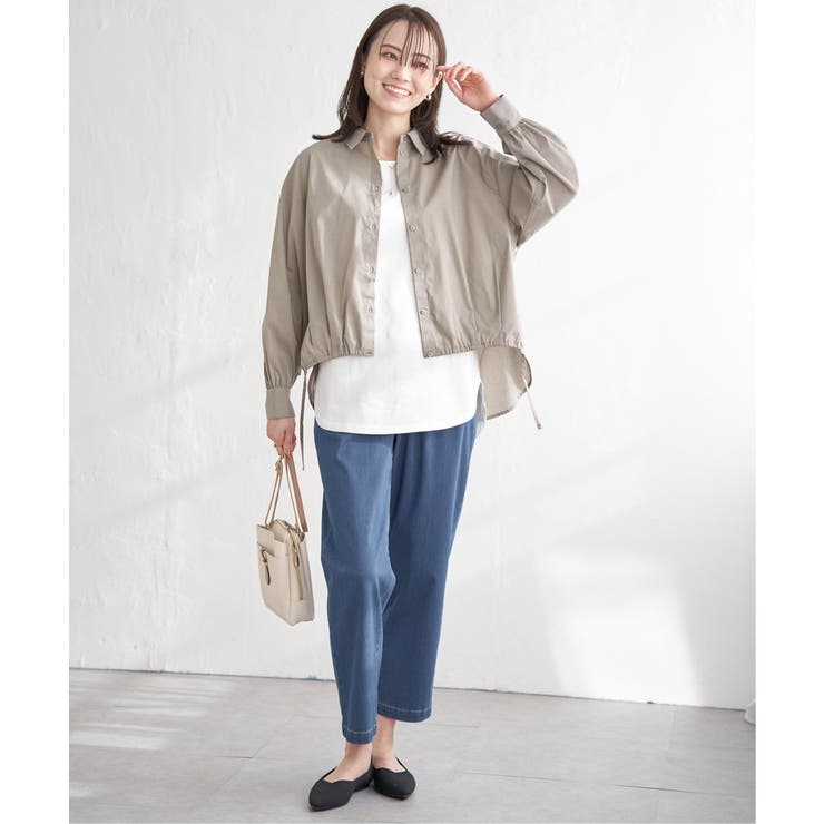 ドロストロングテールシャツ | ikka  | 詳細画像9 